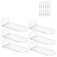 thumbnail image 1 of Plastic Floating Shoe Display Rack, Sports Shoe Wall-Mounted Storage Rack, Display Shoe Rack, 1 of 6