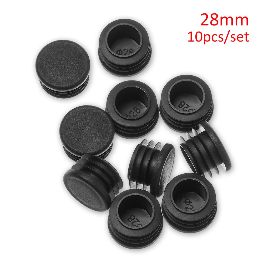 Plastic Floor Protectors Round NonSlip Covers Chair Leg Caps Antislip