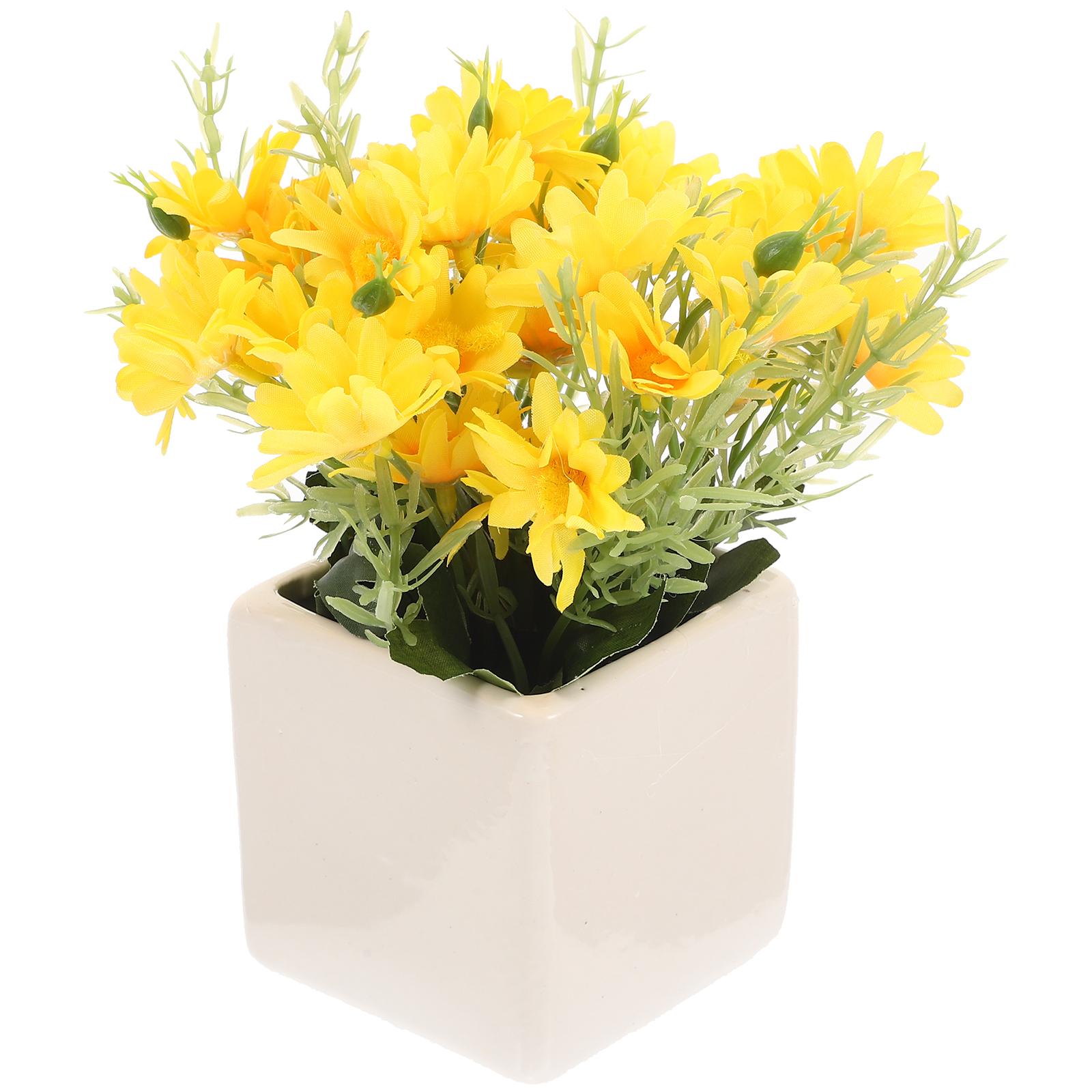 Plastic Flower Artifical Flowers Decoration for Home Artificial Potted
