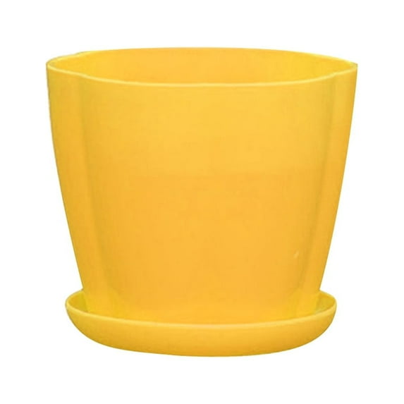 Plastic Flower Pot Succulents Plant Bonsai Ornament Planter Decoration Container