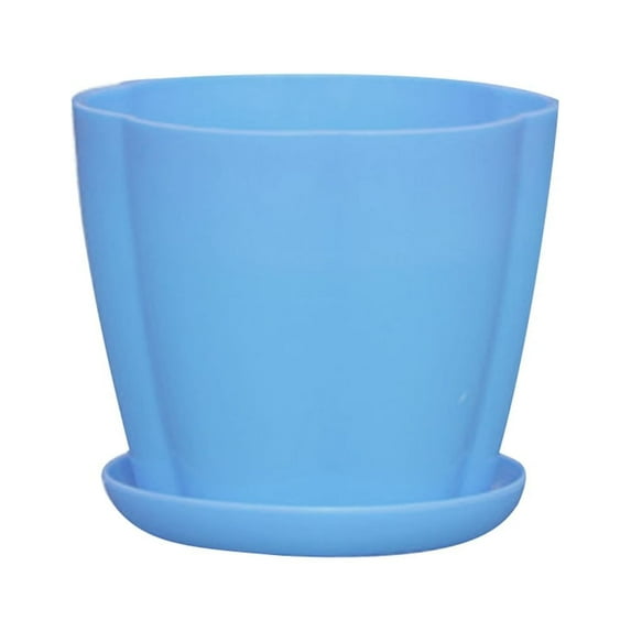 Plastic Flower Pot Succulents Plant Bonsai Ornament Planter Decoration Container