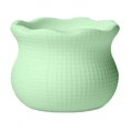 thumbnail image 1 of Plastic Flower Pots, 2.36 IN Plaid Textured Mini Greenery Planters for Succulents Small Plants, 1 of 6