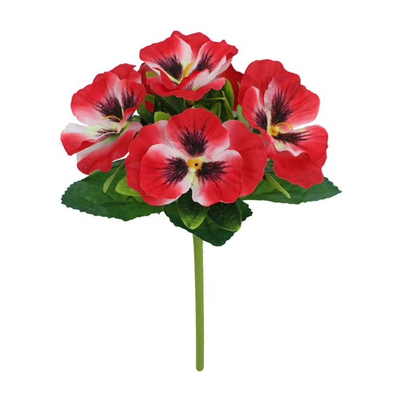 Plastic Flowers Bouquet Plants For Vase Home Indoor Wedding Flower Bouquet Table Centerpiece Decor