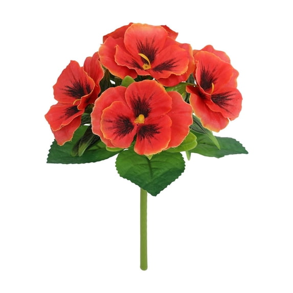 Plastic Flowers Bouquet Plants For Vase Home Indoor Wedding Flower Bouquet Table Centerpiece Decor