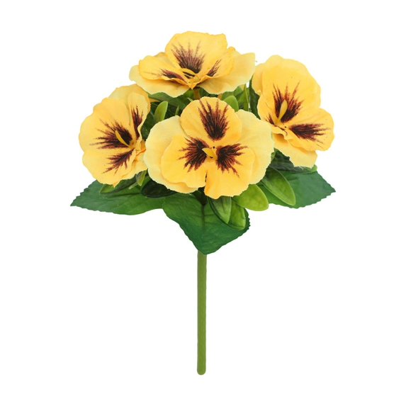 Plastic Flowers Bouquet Plants For Vase Home Indoor Wedding Flower Bouquet Table Centerpiece Decor
