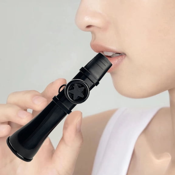 Plastic Flute Kazoo - Upgraded Kazoo Flute Easy to Learn, Beginner Musical Instrument for Kids & Adults, Party Favor & Learning Tool (Black)