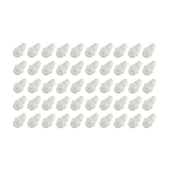 Plastic Fog Nozzle With Poly Filter Misting White 1/8" NPT 1 GPH 50 Pack