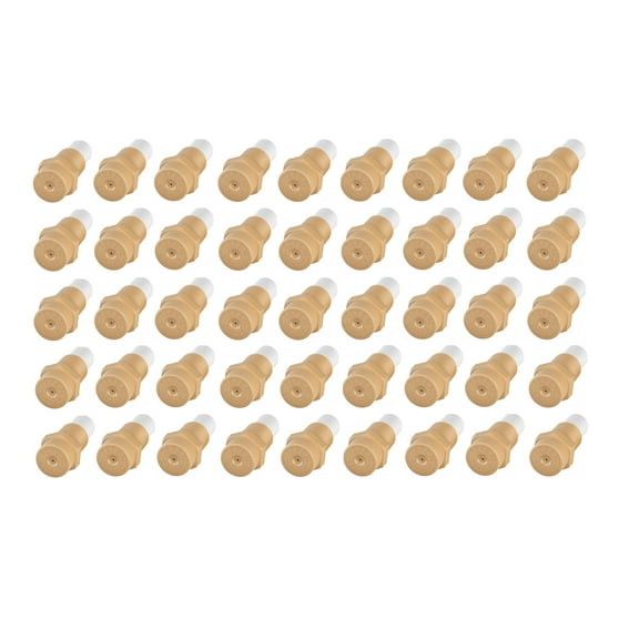 Plastic Fogger Misting Nozzle With Poly Filter Cream 1/8" NPT 2 GPH 50 Pack