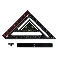 thumbnail image 1 of Plastic Foldable Triangles Square Ruler With Positioning Bar For Precise Drafting Angles Measurement, Accurate Drawing, 1 of 1