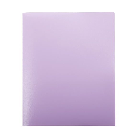 Plastic Folder with Pockets,Letter Paper Folder,Colored Folder with Business Card Slot,Multi Purpose File Manager,Heavy Duty Document Organizer for Office Organization,9.37x11.4 inch(Light Violet)