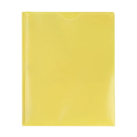Plastic Folders, Heavy Duty Plastic Folders with Clear Front Pocket, Doctor Stuff, Letter Size L-Type Document Holder for Home, Office and Medical