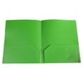 thumbnail image 1 of Plastic Folders with Pockets 1 Pack 2 Pocket Poly Folders Durable Heavy Duty File Folders with Business Card Slot Letter Size for School Work Office Documents, 1 of 9