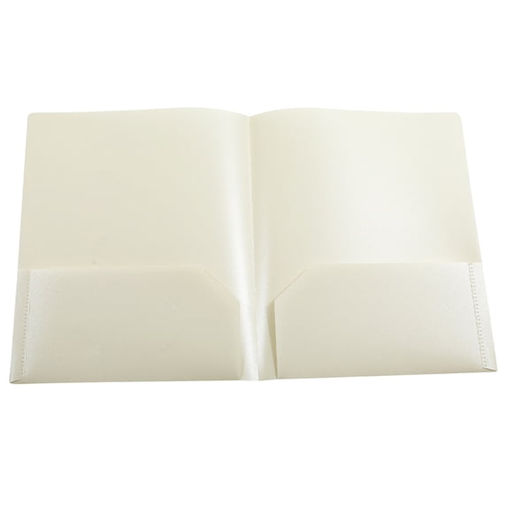 Colored Plastic Folders with Pockets,Heavy-Duty 2 Pocket File Folders Letter Size,Plastic Folders with Business Card Holder for Home and Office,2-Pocket Document Project Folders,Light Yellow