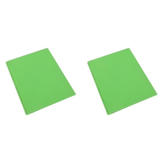 Plastic Folders with Prongs Paper Folder Three Prong Folder Multi Pocket Folder File Folders Letter Size Manila File Folders Plastic Pocket Folders Filing Cabinet Folders 11.5"X9.5"Green Folders