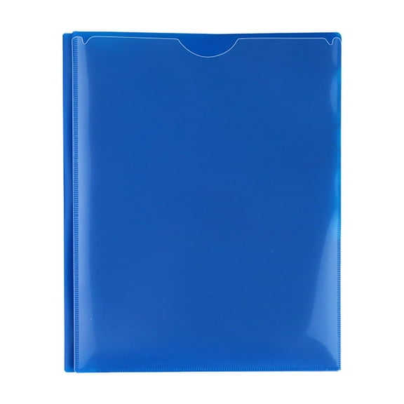 Folders With Pockets Heavy Duty Polypropylene For Students Classroom Homework
