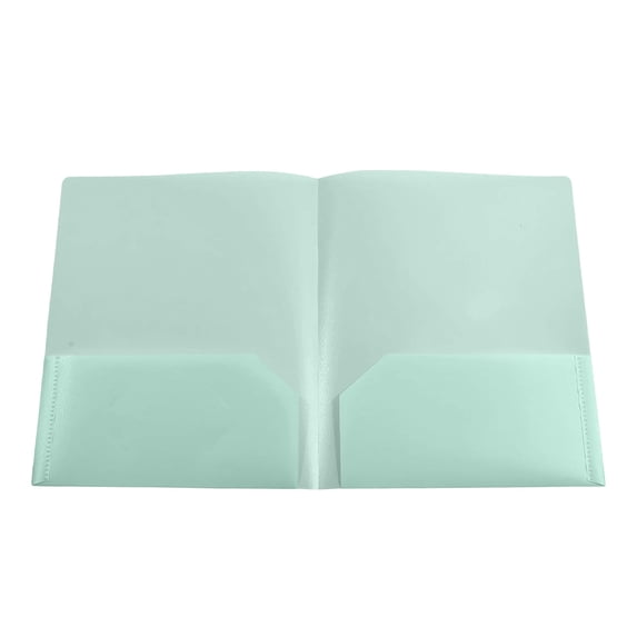 Plastic Folders with Pockets Heavy Duty Letter Size File Folders for Office School Documents Organization Storage Expanding File Jackets