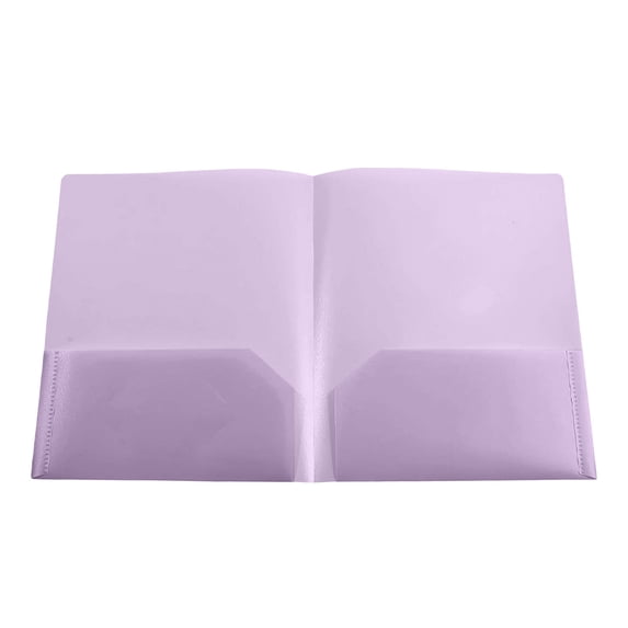 Plastic Folders with Pockets Heavy Duty Letter Size File Folders for Office School Documents Organization Storage Expanding File Jackets