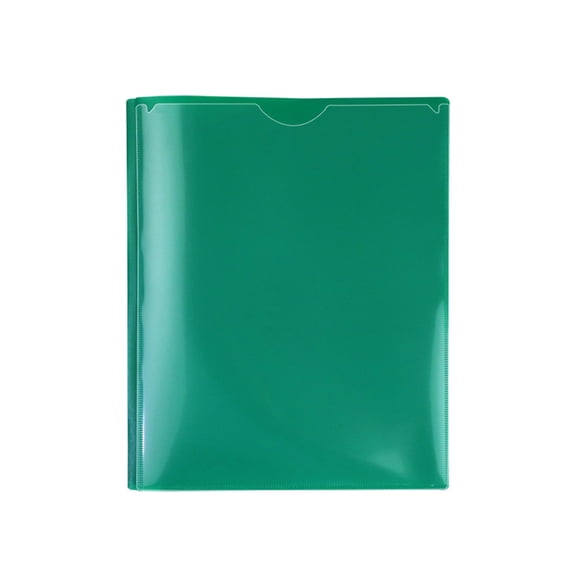 Plastic Folders with Pockets, Heavy Duty Plastic Folders with Pockets - Waterproof Letter Size , Durable File Folders for Office, School