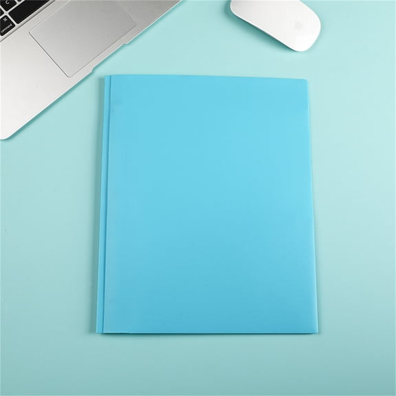 Plastic Folders with Pockets Heavy Duty Two Pocket Folder Business Card Holder For High schol