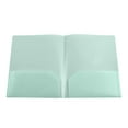 thumbnail image 1 of Plastic Folders with Pockets and Prongs Grey, Two Pocket Folder, for Letter Size Sheets, Documents Office School, 1 of 6