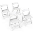 thumbnail image 1 of Plastic Folding Chair with Padded Seat, Resin Foldable Chairs with Soft Cushion, Comfortable and Sturdy, Suitable for Indoor and Outdoor, Parties, Weddings, Commercial Events, 1 of 4