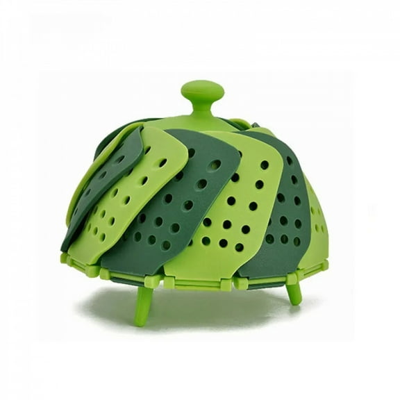 Plastic Folding Lotus Steamer Food Grade Steaming Rack Fruit Baskets Kitchen Storage Racks Vegetable Vapor Cooker Dish Cookware