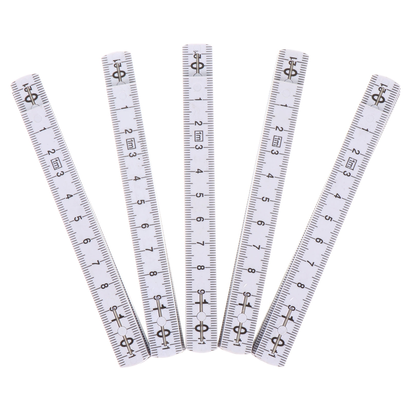 Plastic Folding Ruler Construction Rulers Measuring Stick Metric