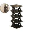 thumbnail image 1 of Plastic Folding Shoe Rack Simples And Space Saving Storage Rack Home Shoe Cabinet Dormitory Shoe Rack No Installation Required, 1 of 6