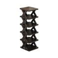 thumbnail image 1 of Plastic Folding Shoe Rack - Space Saving Storage Organizer, No Installation Required, Compact Home Shoe Cabinet for Entryway & Closet, Black, 1 of 6