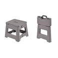 thumbnail image 1 of Plastic Folding Stool, Portable Outdoor Stool, Lightweight Compact Camping Seat, Waterproof Durable Foldable Bench, 1 of 7