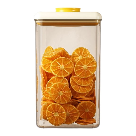 Plastic Food Container Press Lock Lid Kitchen Storage Solution 4 Size