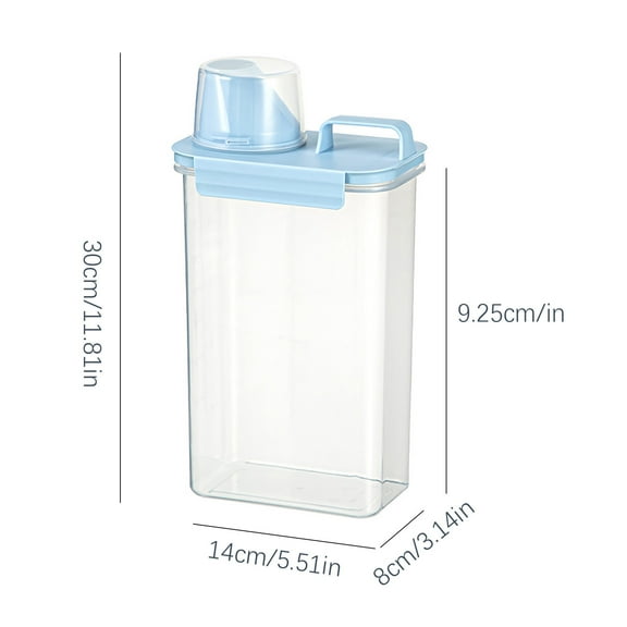 Plastic Food Storage Containers Large Sealed Transparent Grain Can Rice Bin Kitchen Pantry Organization Airtight Cereal Keepers Food Preserving Tanks