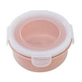 thumbnail image 1 of Plastic Food Storage Containers With Lids Airtight, Snack/Fruit Lunch Box For Travel, Meal Prep To Go, Fridge Storage Containers, Easy Open Lids, Dishwasher Safe, BPA Free (Red/1 Pcs) 4.0x2.2", 1 of 9