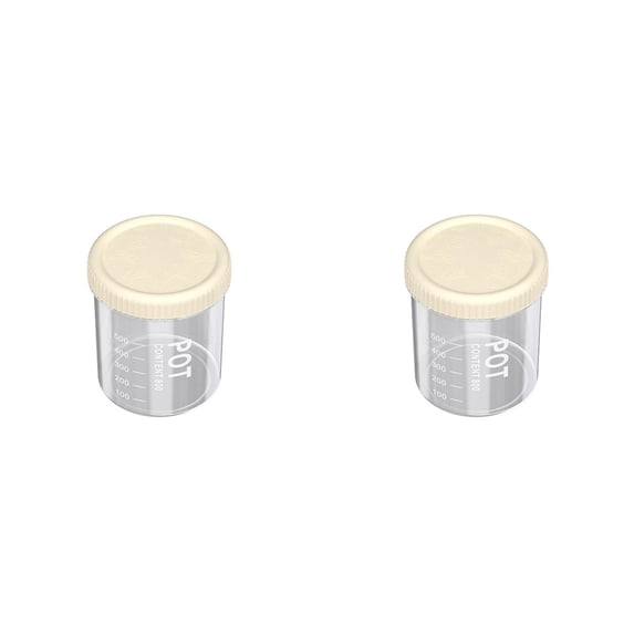 Plastic Food Storage Jars,Pantry Storage Containers,Reusable Clear Food Canister with Lid,Stackable Airtight Canisters For Flour Sugar Tea,Coffee,Candy,Cookie,Spice and Cerea,BPA Free(27 Oz*2)