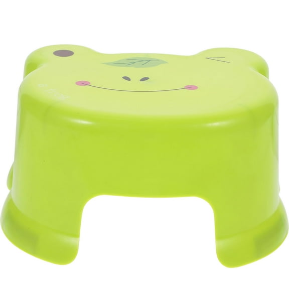 WRISTBIQUE Cartoon Pattern Plastic Stool For Children Outdoor Use 1Pcs 8.25X6.68X4.32in