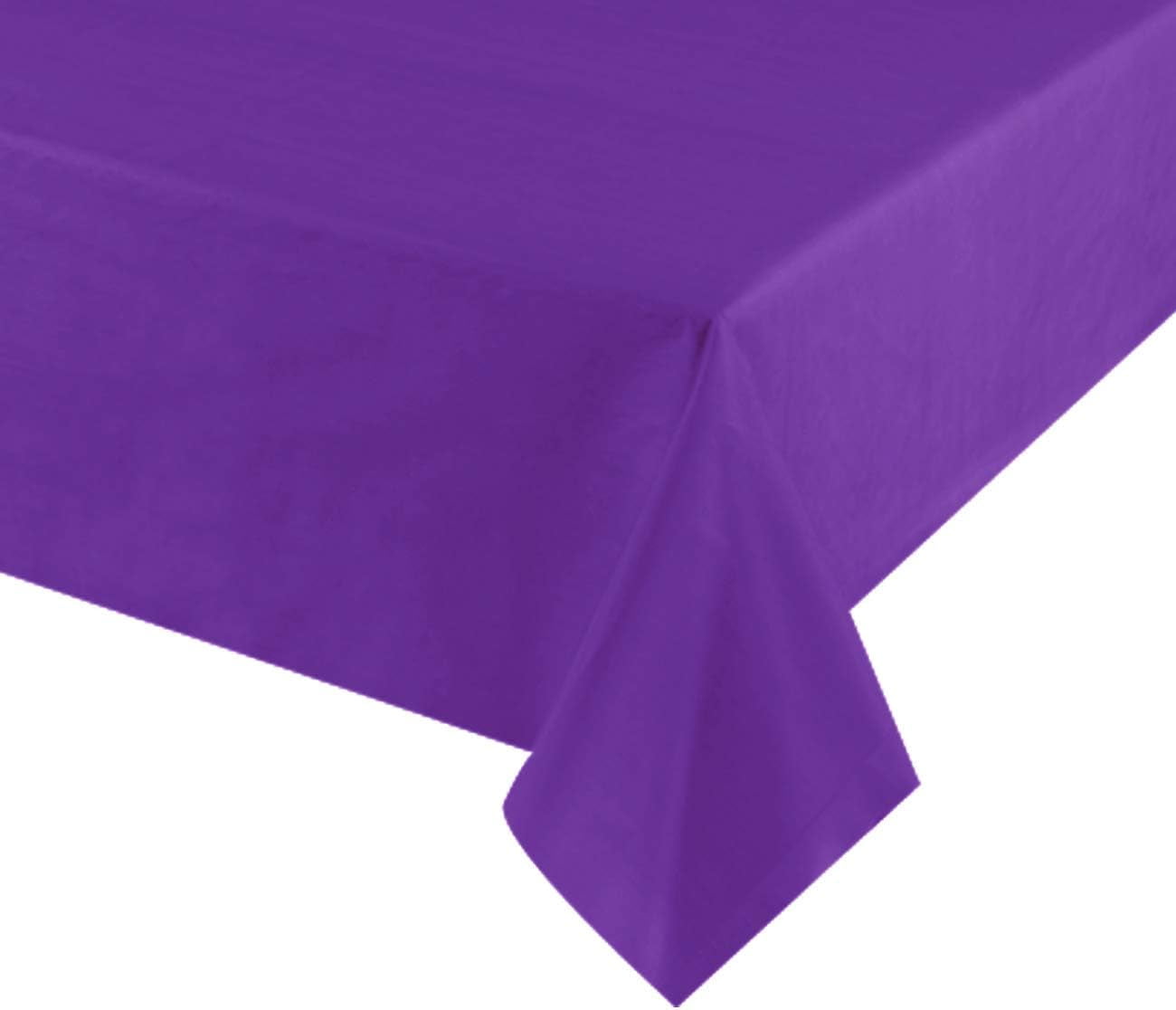 Plastic For Rectangle Tables, 12 Pack Heavy Duty Party Table Cloths Disposable, Rectangular