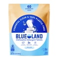 thumbnail image 1 of  Plastic-Free Dishwasher Detergent Tablets,  Free & Clear, Eco-Friendly Dishwashing Pods, Natural, 1 of 11