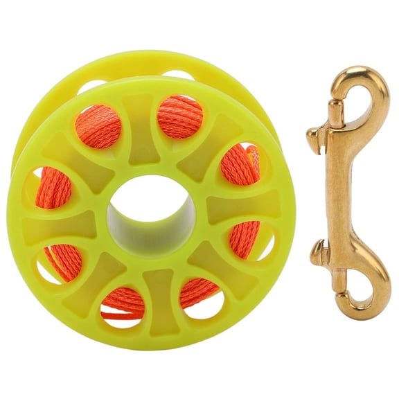 Plastic Freediving Spool Dives Reel for Underwater Scubas Diving Enduring