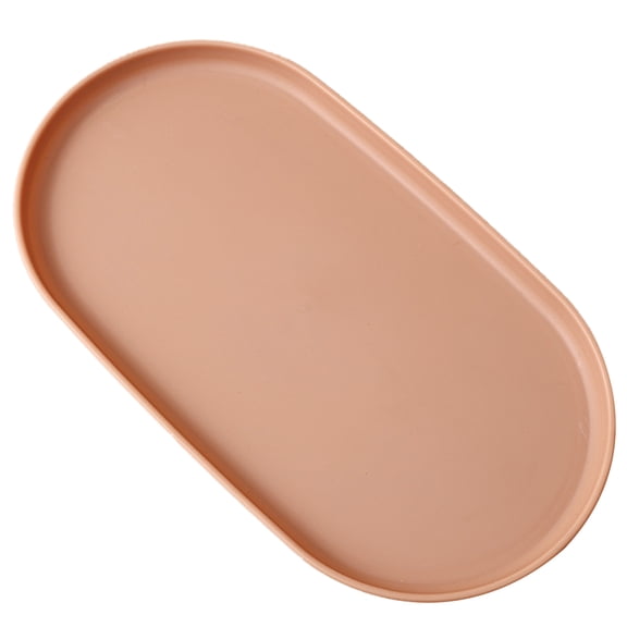 Plastic Fruit Dessert Tray Desktop Storage Plates Home Stackable Multi-Function Bread Pan Kitchen