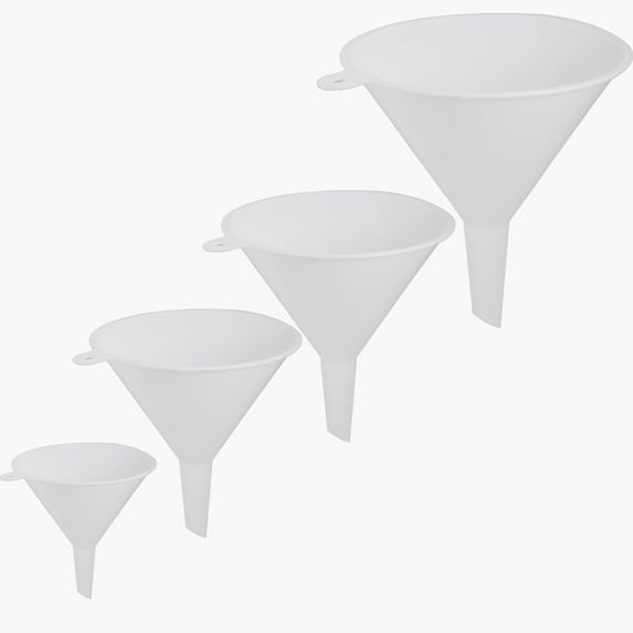 Plastic Funnel, Filling Bottles, Jars, Containers Kitchen or Laboratory ...