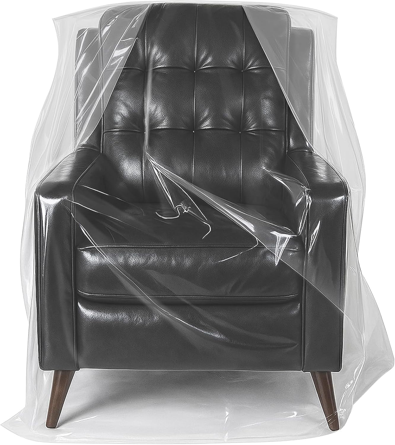 Plastic Furniture Cover for Moving, Plastic Chair Covers Protector ...