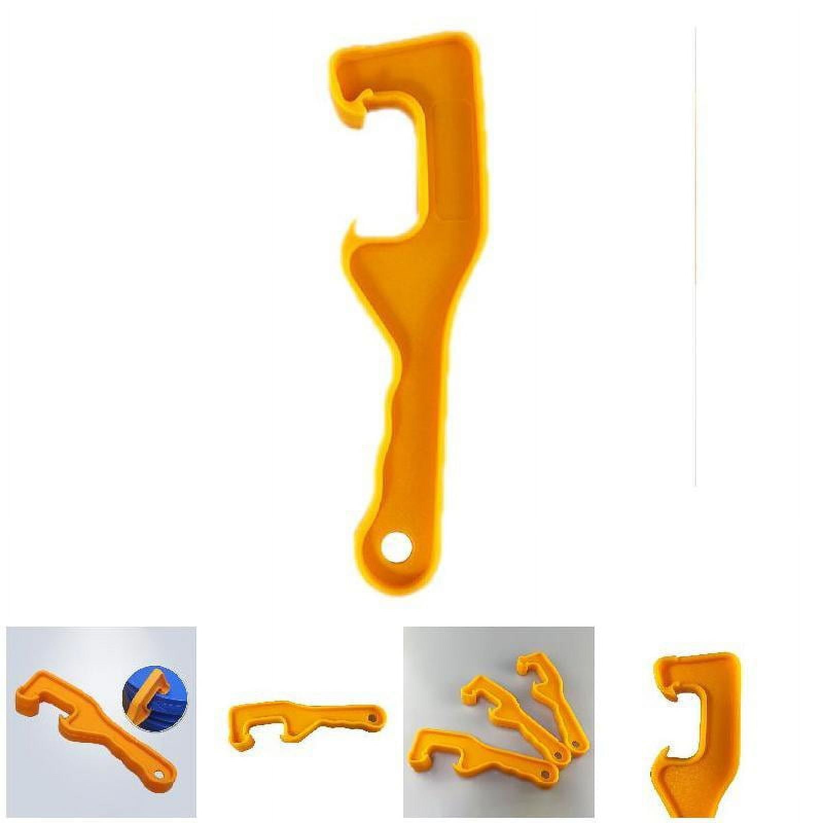 Plastic Gallon Bucket Pail Paint Barrel Lid Can Opener Bucket Lid