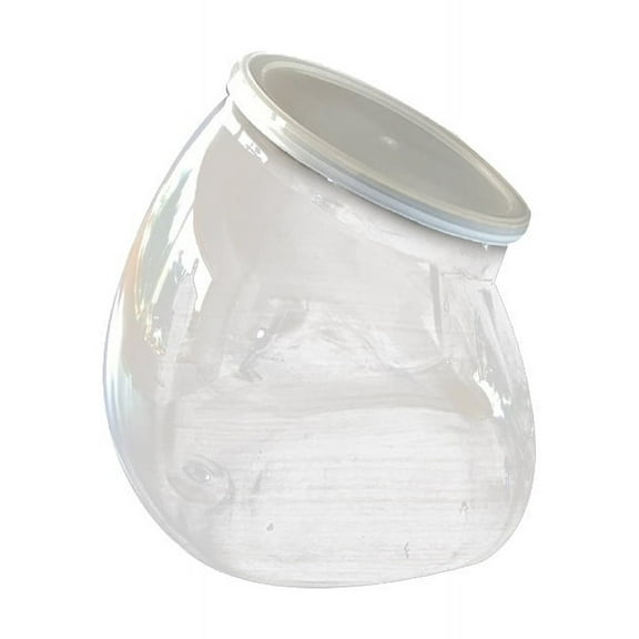 Plastic Gallon Jugs with Lids for Drinking Use Wide Mouth Design Slanted Mouth for Easy Pouring