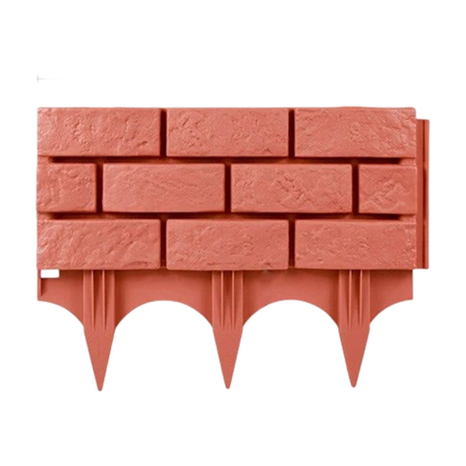 Plastic Garden Fence, Modular Landscaping Border Panel for Courtyards ...