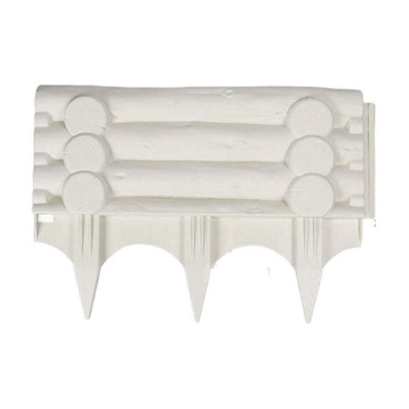 Plastic Garden Fence Panel Modular Outdoor Landscaping Border for Villa Courtyard Vegetable Garden