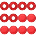 thumbnail image 1 of Plastic Gaskets Red Color Sealing Cap Leak-proof Silicone Rubber Washer Beer Bottle Replace 48 Pcs, 1 of 6