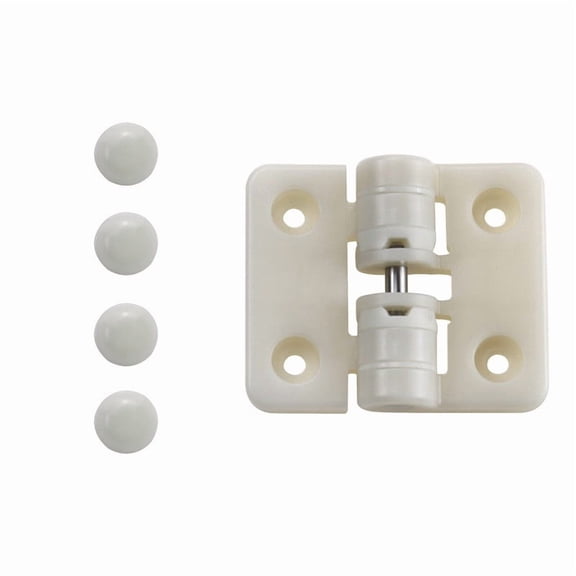 Plastic Gate Hinges Adjustable Stop Limit for 90 to 180 Degree Gate Opening