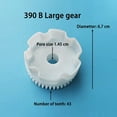 thumbnail image 1 of Plastic Gears For Kids Electric Rc Car 550 And 390 Gearbox Ride Toy Car Children\\\\\\\'S Electric Car Large Medium Small Gear, 1 of 9