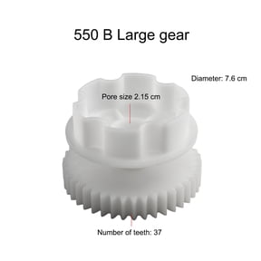 Plastic Gear Set,For 550 390 Motor Gearbox,Compatible For Electric Ride On Car Parts Replacement Drive System(550 B large gear)
