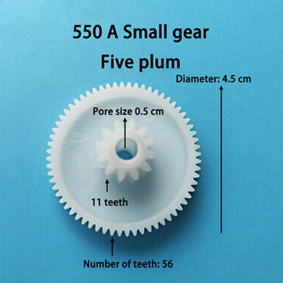 Plastic Gears For Kids Electric Rc Car 550 And 390 Gearbox Ride Toy Car Children\\\\\\\'S Electric Car Large Medium Small Gear